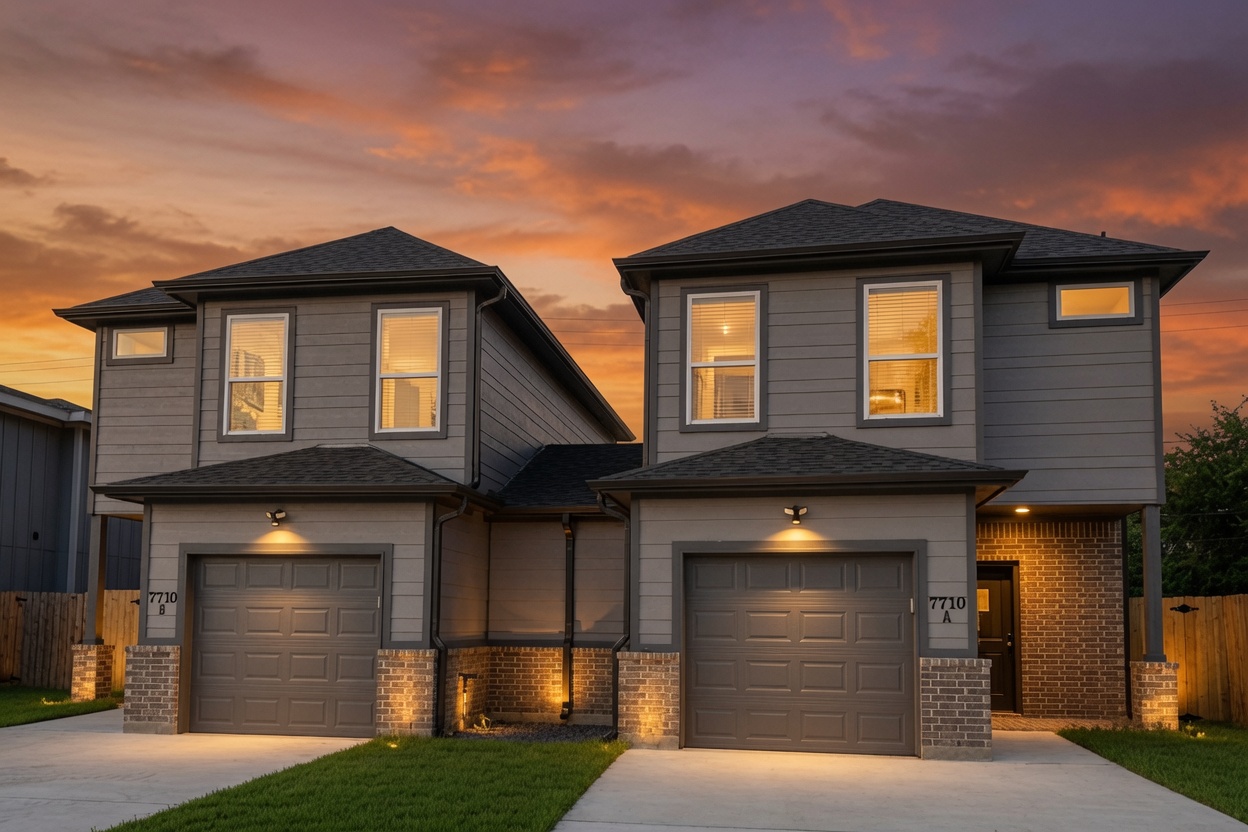 Duplex Project — Luxury residential design project in The Woodlands, Texas by Vizion Urbana (1)