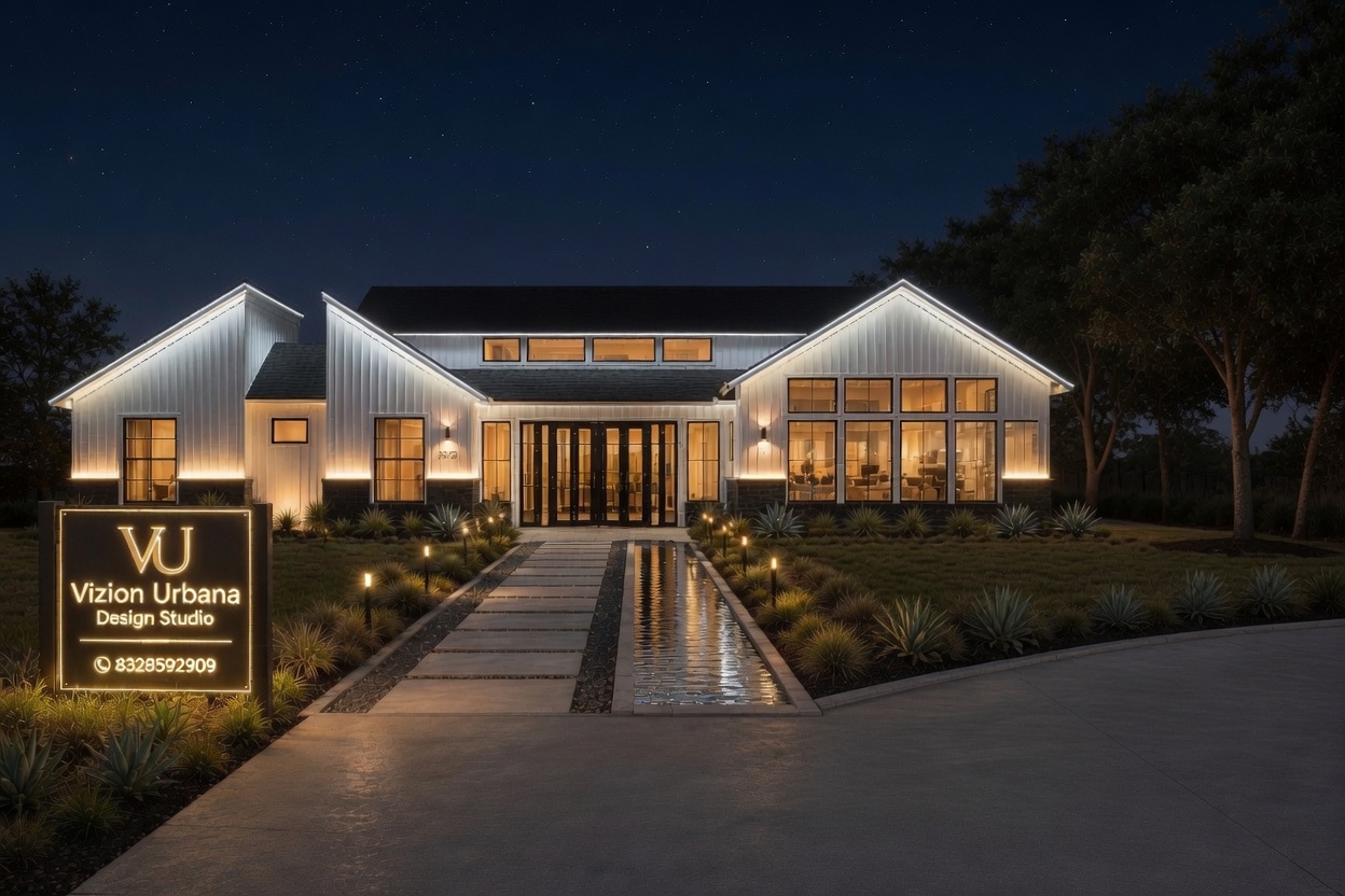 Luxury residential design project in Sugar Land, Texas by Vizion Urbana
