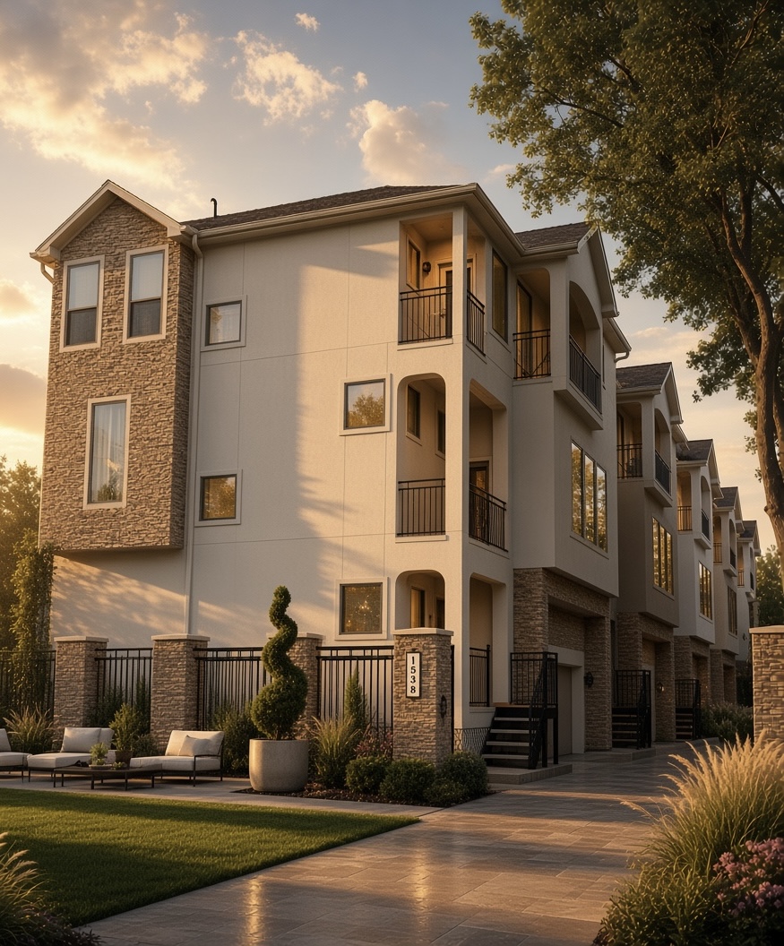 Luxury residential design project in Bellaire, Texas by Vizion Urbana