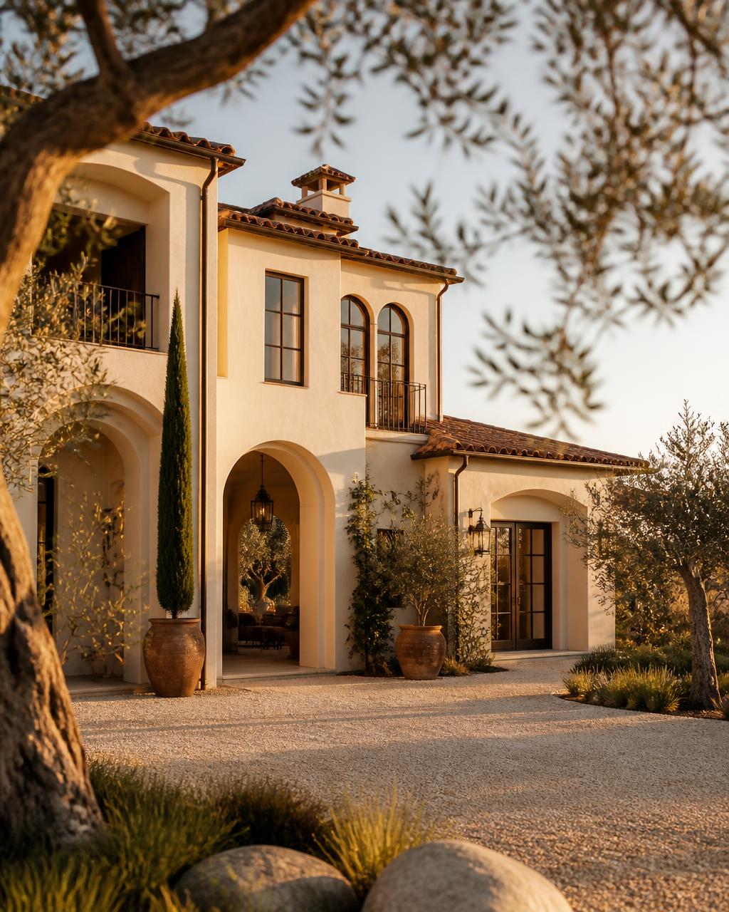 Mediterranean custom home design by Vizion Urbana in Cypress, Texas
